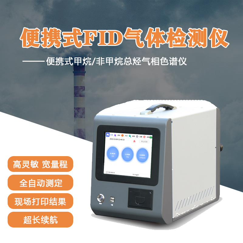 便携式甲烷非甲烷总烃气相色谱仪
